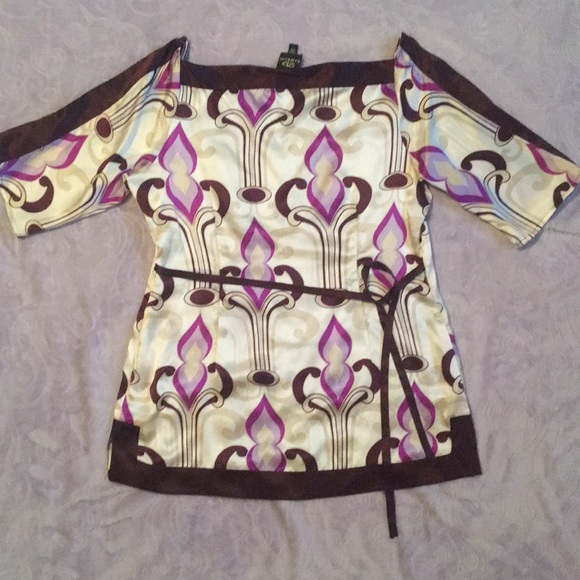 2b Bebe Silk Top - Picture 1 of 6